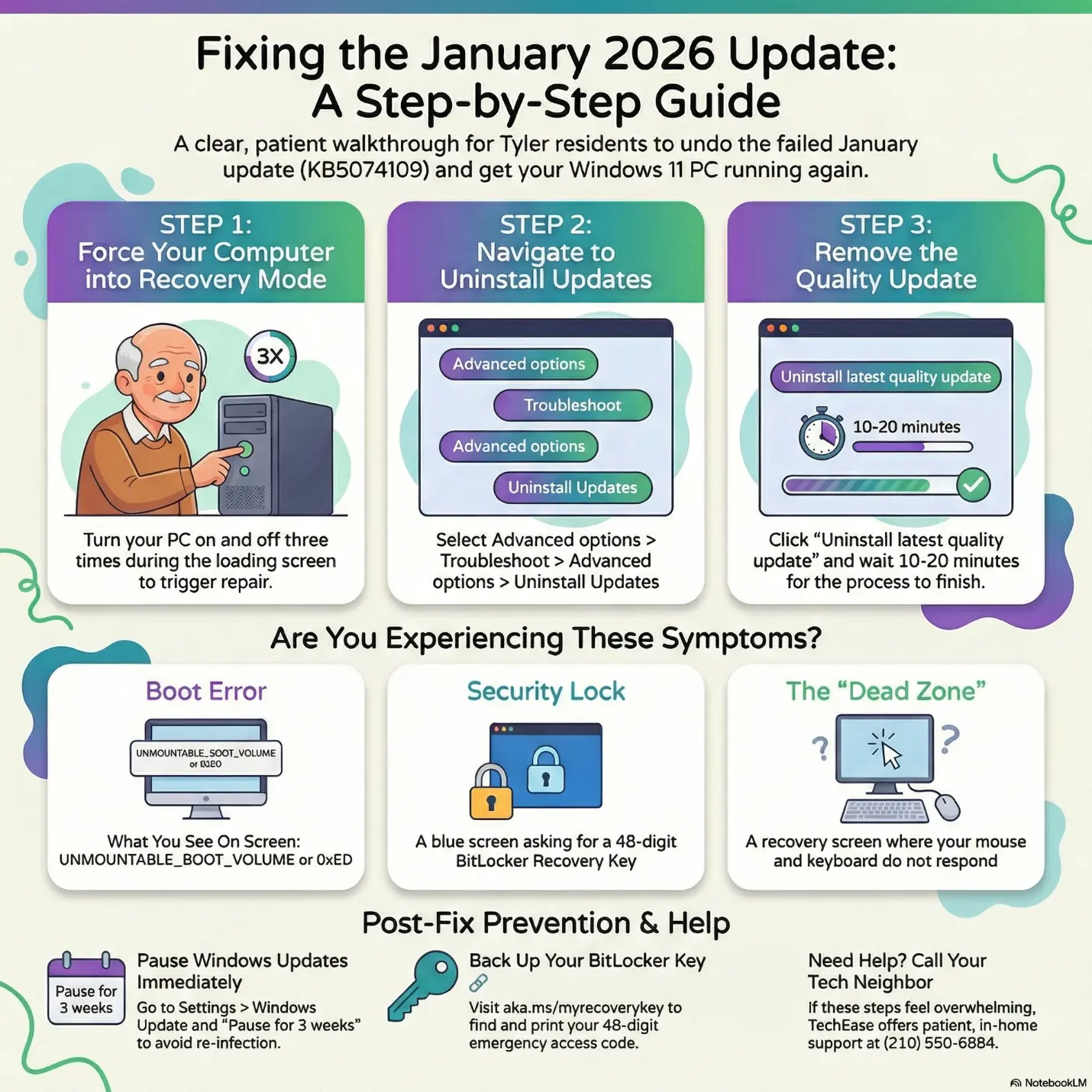 Step-by-step guide: Standard rollback for January 2026 update