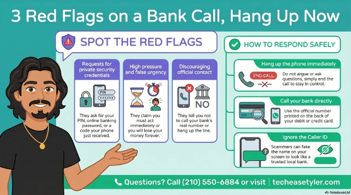 The Red Flags of Bank Scam Calls in East Texas