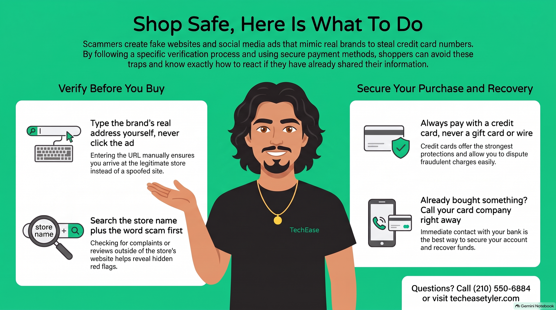 Guide to safe online shopping habits