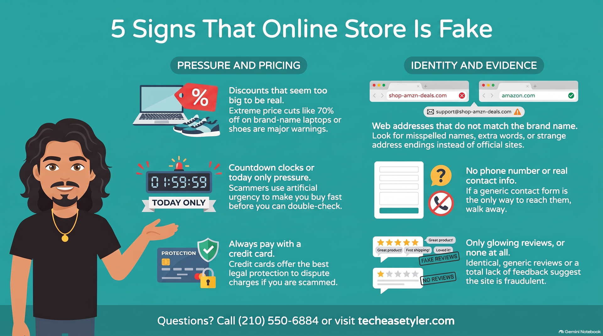 How to identify a fake online store before you check out